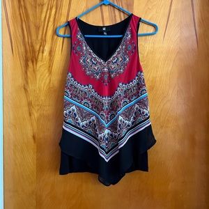 IZ Byer tank top 100% Polyester 96%Rayon